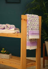 Diana Bud Block Print Hand Towel